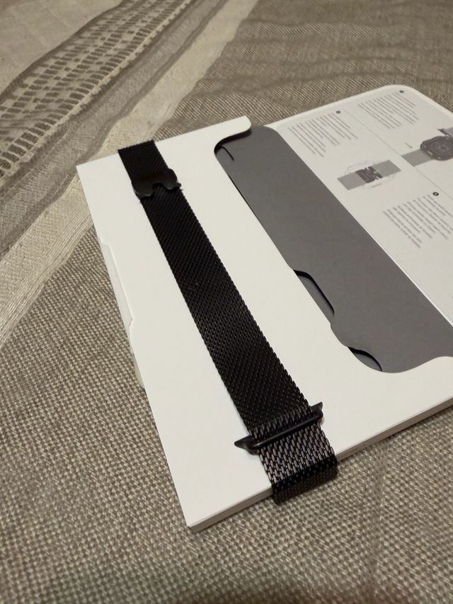 Pulsera Apple Watch Milanese Loop Negro