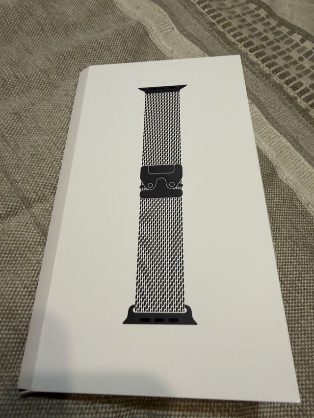 Pulsera Apple Watch Milanese Loop Negro