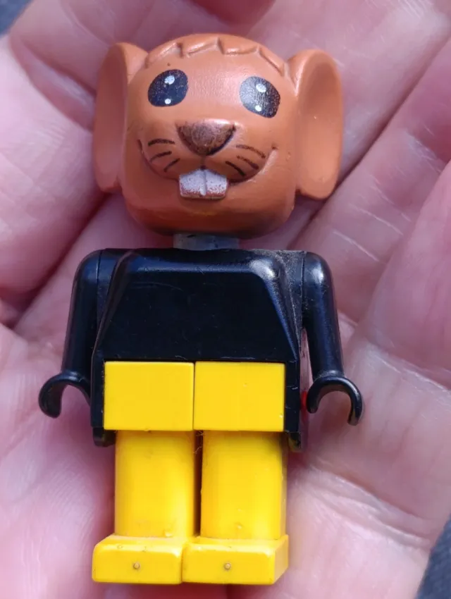 Statuetta vintage Lego Mouse
