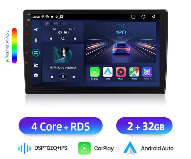 Pantalla 9” Android Ducato Peugeot Boxer Jumper