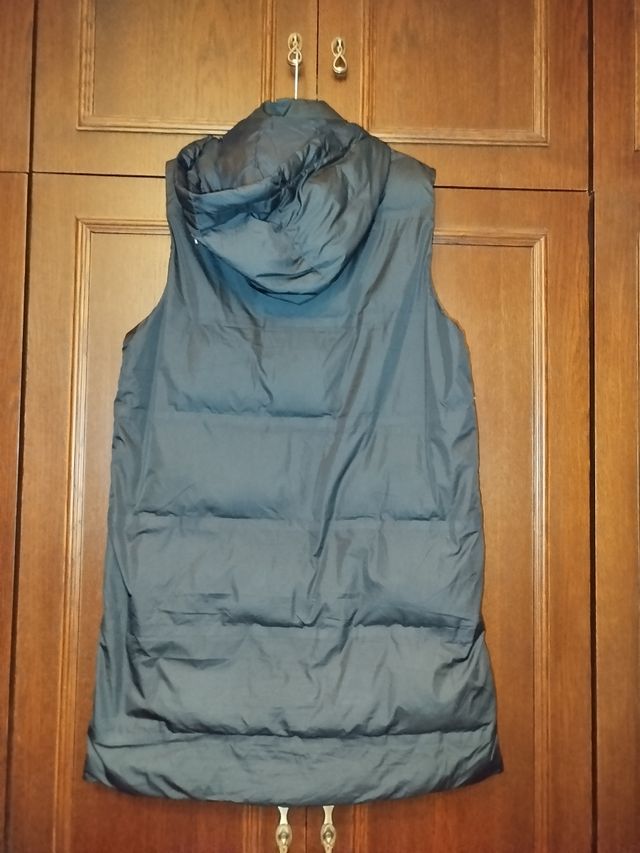 Abrigo largo sin mangas talla S