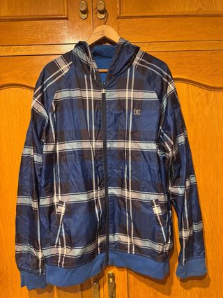 Chaqueta reversible azul DC