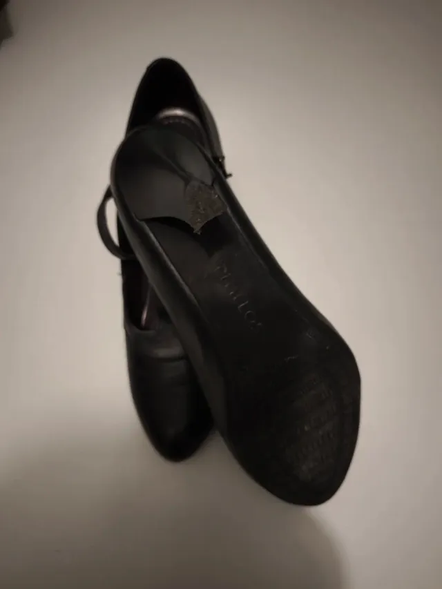 Zapatos de salón Pitillos Talla 41 Negros