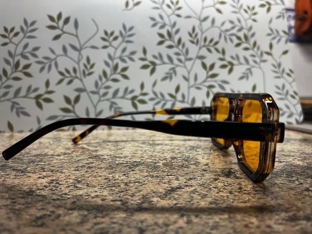 Gafas de sol Tortoise con lentes naranjas