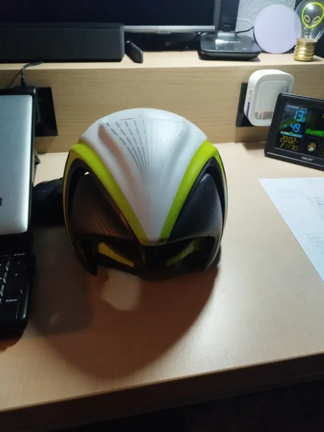 Casco Specialized S-Works Blanco/Verde talla L