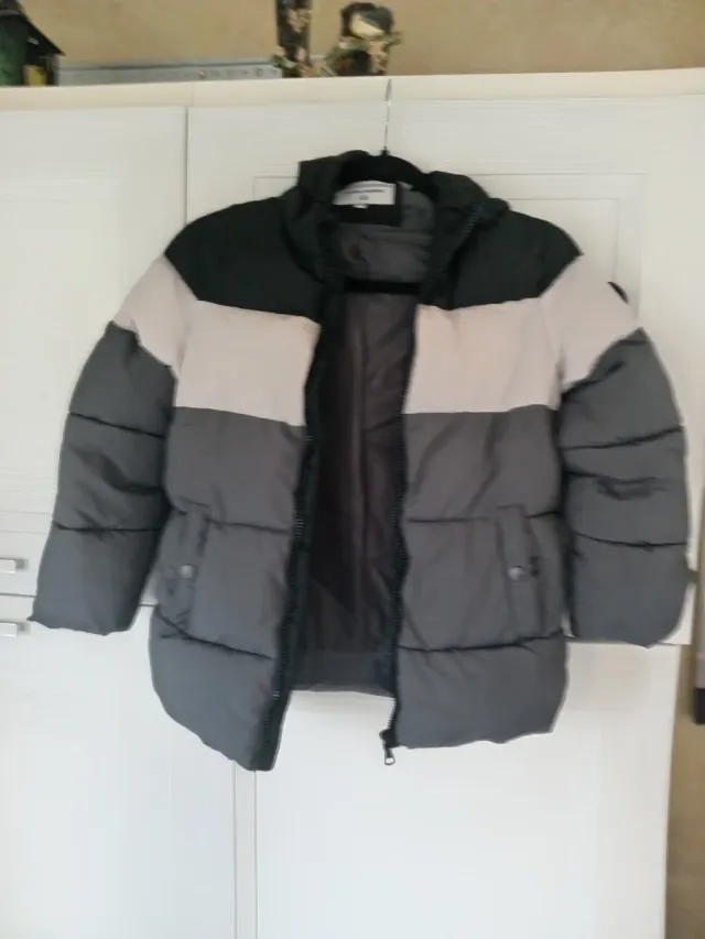 Piumino bambino color block