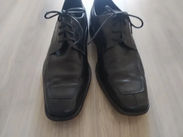 Zapatos de vestir negros hombre