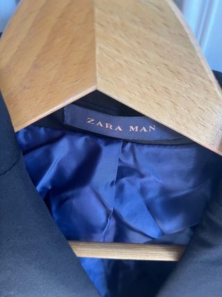 Chaqueta de traje Zara negra