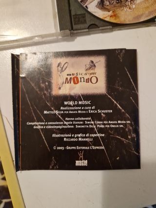 CD Musica del Mondo Vol. 1
