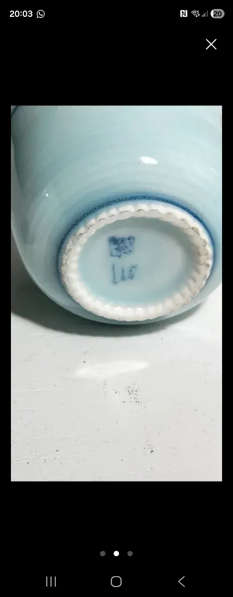 Juego 6 vasitos de porcelana para sake