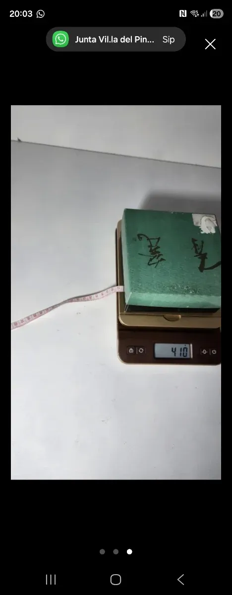 Juego 6 vasitos de porcelana para sake