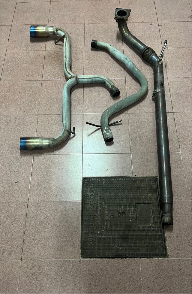 Escape y Downpipe Golf 6 GTI