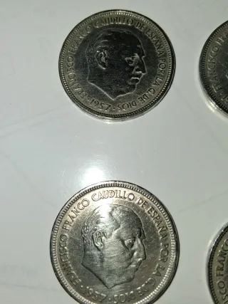 5 Monedas 25 Pesetas
