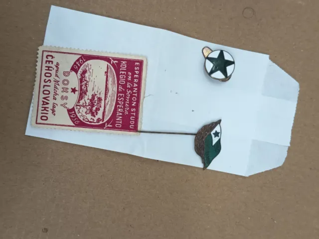 Insígnias Esperanto Yugoslavia