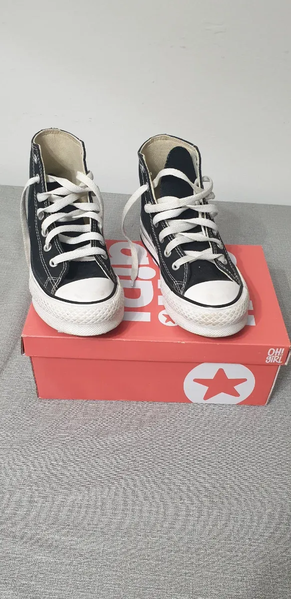 Converse All Star Hi Negras