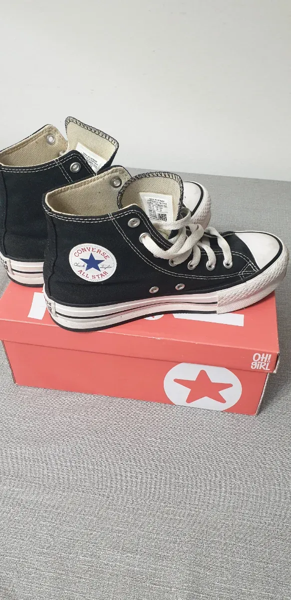 Converse All Star Hi Negras