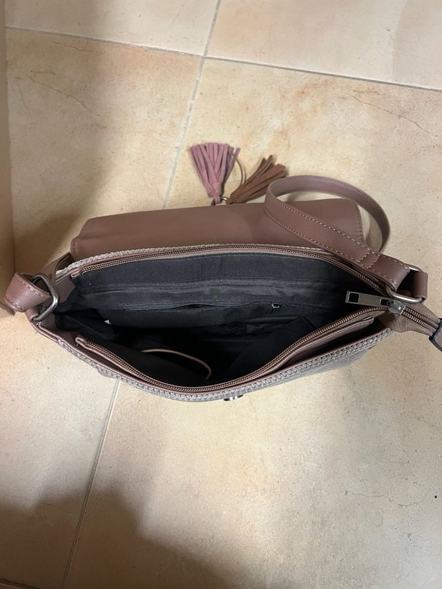 Bolso bandolera bordado