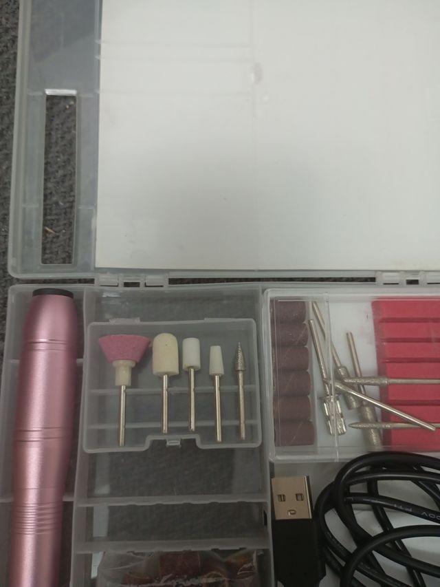 Lila de unhas elétrica WEIYI USB