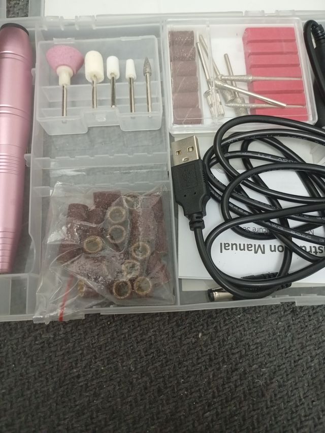 Lila de unhas elétrica WEIYI USB