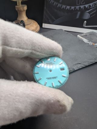 Rolex Datejust, esfera azul turquesa de 36 mm