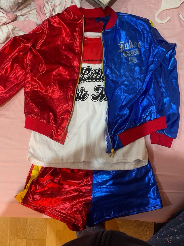 Disfraz Harley Quinn Infantil Talla 13-15