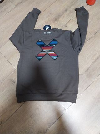 Sudadera Blue Banana Marrón Talla L