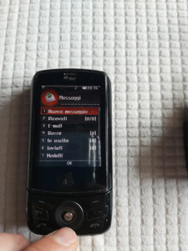 LG U960 TVfonino - Cellulare Vintage Nero