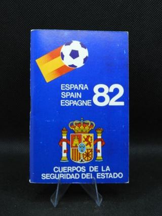 Folleto Mundial “España 82” – Cuerpos de Seguridad