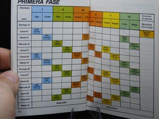 Folleto Mundial “España 82” – Cuerpos de Seguridad