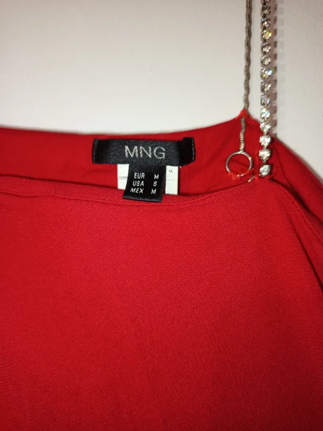 Vestido MNG Rojo Talla M