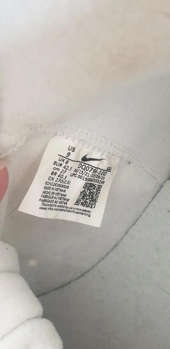 Nike Blazer Mid '77 Deportivas Blancas Rojas