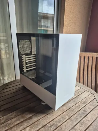 NZXT H510 Caja PC Blanca Y refrigeración líquida
