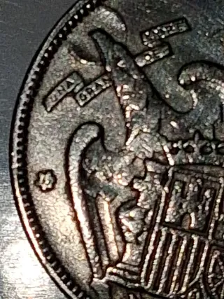 Monedas 5 Pesetas España x5. Año 1957