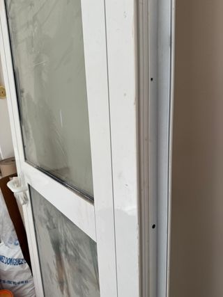 Puerta Aluminio Ext. Blanca SCHUCO