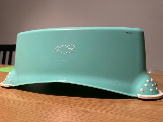 Alzador baño niños azul