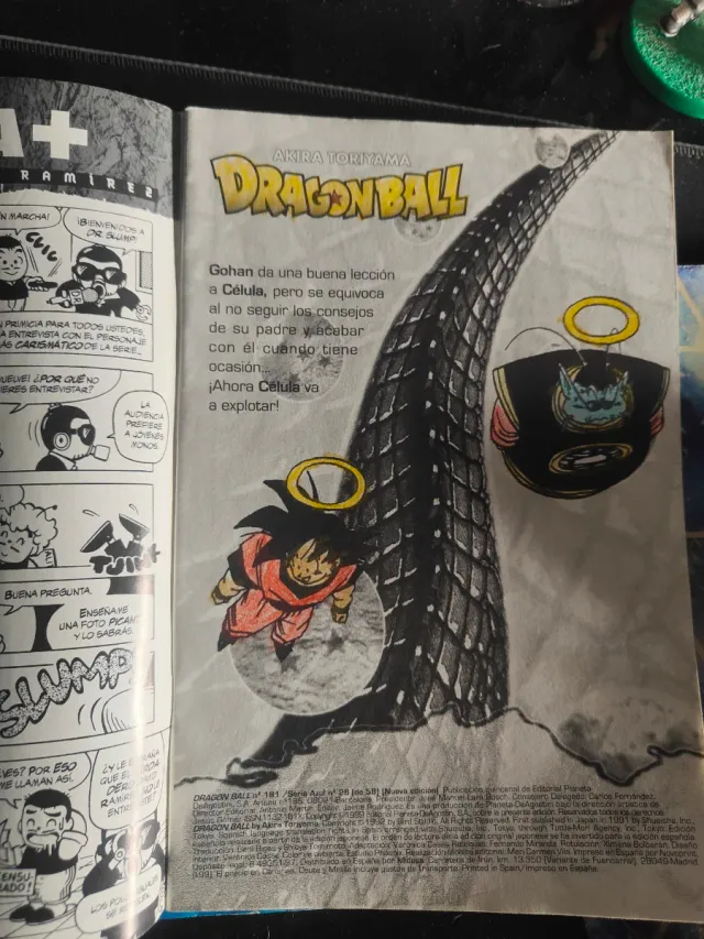 Colección comics serie azul dragon ball Z