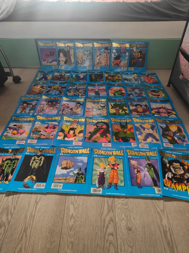 Colección comics serie azul dragon ball Z