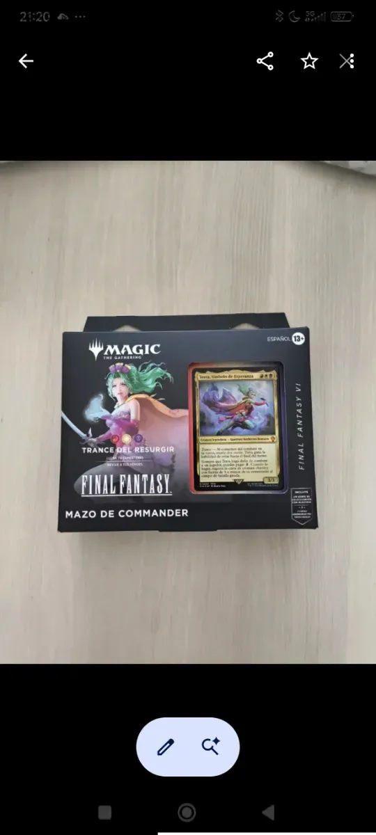 Mazo Commander Magic Final Fantasy Terra