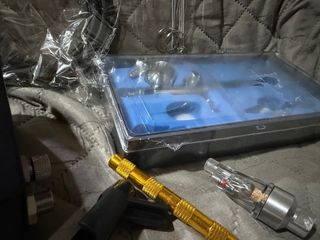 Aerógrafo Profesional con Compresor y Limpiador