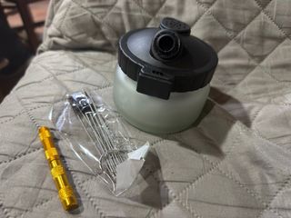 Aerógrafo Profesional con Compresor y Limpiador