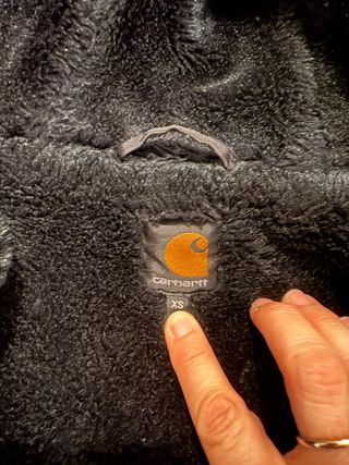 Abrigo Carhartt forrado negro Talla XS