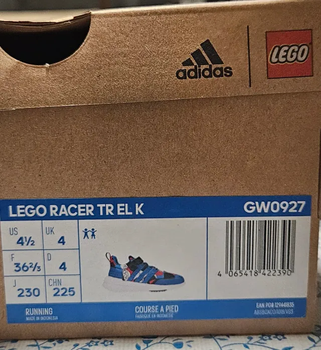 Zapatillas Adidas Niño Lego Talla 36.5