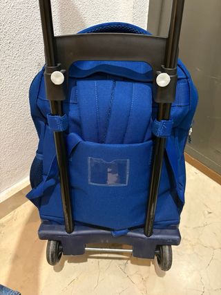Mochila Safta FC Barcelona Ruedas Azul