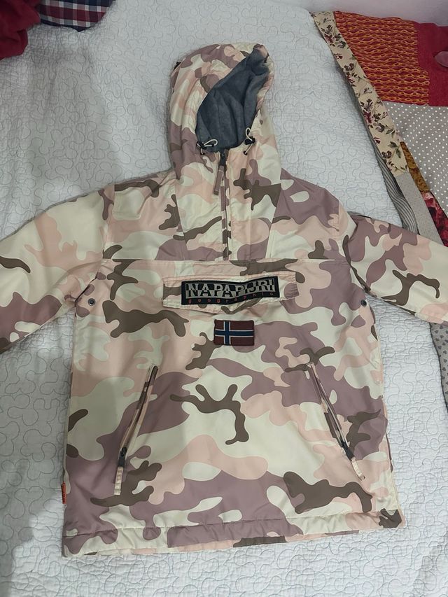 Anorak Napapijri Mujer Camuflaje