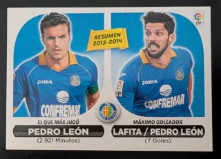 13 Cromos Liga 2014-2015 Getafe C.F.