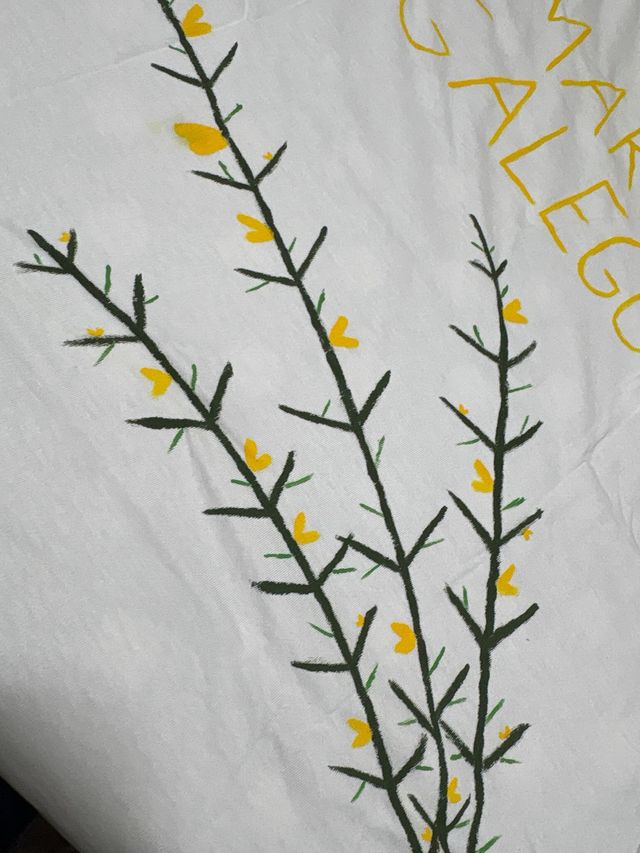 Lote 4 Camisetas, una sin usar, otra hecha a mano