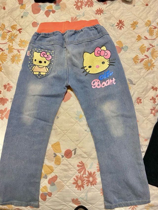 Lote 5 Pantalones Niña Talla 5