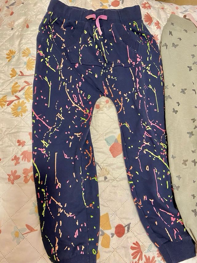 Lote 5 Pantalones Niña Talla 5