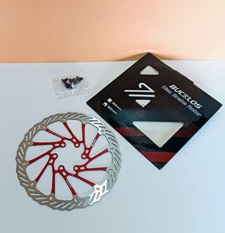 Disco de freno MTB 160mm rojo