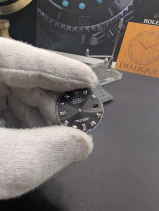 Rolex Datejust 36 mm con esfera negra